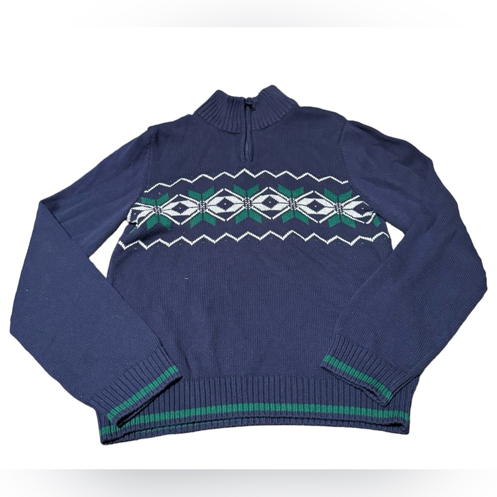 Boys Blue Izod Sweater size Medium